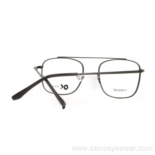 Vintage Design High End Titanium Optical Eyeglasses